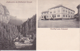 AK Falkenstein Im Dietharzer Grund - Gasthof Zum Felsental - 1927 (12086) - Tambach-Dietharz