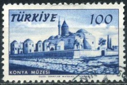 Turkey 1957 Mi 1537 O, Konya Museum, Islamic Art | Historic Buildings - Oblitérés