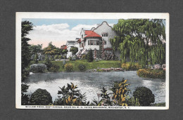 ROCHESTER - NEW YORK - WILLOW POND EAST AVENUE SHOWING W.D. HAYES RESIDENCE - PUBLISHED BY WALKER'S POST CARD - Rochester