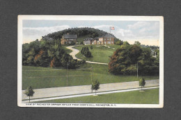 ROCHESTER - NEW YORK - VIEW OF ROCHESTER ASYLUM FROM COBB'S HILL - PUBLISHED BY WALKER´S POST CARD - Rochester