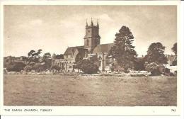 THE PARISH CHURCH . TISBURY. / 743. - Andere & Zonder Classificatie