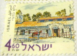 Israel 2002 Buildings And Historical Sites 4.60nis - Used - Used Stamps (without Tabs)
