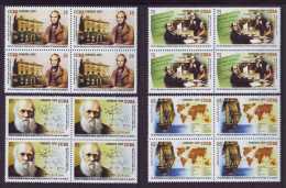 2009.23 CUBA 2009 COMPLETE SET BLOCK 4 MNH 2009 UNUSED. CHARLES DARWIN. EVOLUTION. EVOLUCION. - Unused Stamps