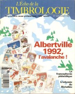 L' Echo De La Timbrologie   -    N°  1639   -    Février    1992 - Francés (desde 1941)