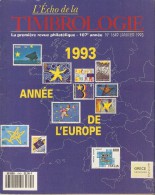 L' Echo De La Timbrologie   -    N°  1649   -    Janvier   1993 - Francés (desde 1941)
