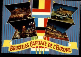 100205  POST CARD - BRUSSELS -  BRUXELLES CAPITLE DE L'EUROPE [KRUGER 922/110] - Europese Instellingen