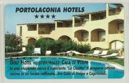 Carte Telefoniche: Portolaconia Hotels - Golf Hotel Cala Di Volpe  -  Nuova - Omaggio - T Polaroid - Privées - Hommages