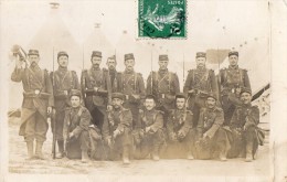 CPA 1249 -  MILITARIA - Carte Photo Militaire -  Soldats N° 91  - Camp De CHALONS - Photo A. GALIEN à MOURMELON - Personen