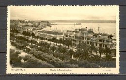 GALICIA, TARJETA POSTAL NO CIRCULADA,  LA CORUÑA, MUELLE DE TRANSATLÁNTICOS - La Coruña