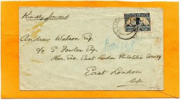 South Africa Old Cover Mailed - Lettres & Documents