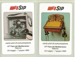Carte Telefoniche: 100 Anni Di Comunicazioni : Telefono - Serie Nuova 4 Valori - Omaggio -  Mantegazza - Privées - Hommages