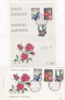 GENTSE FLORAIEN 1965    FDC+KAART - 1961-1970