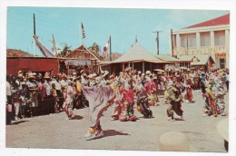 Cpsm - St.Thomas U.S. Virgin Islands - Gally Festooned Clowns Prance Through The Streets At Carnival - Iles Vierges - Isole Vergini Americane