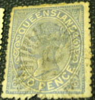 Queensland 1882 Queen Victoria 2d - Used - Usados