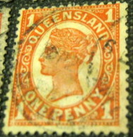 Queensland 1897 Queen Victoria 1d - Used - Gebraucht