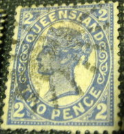 Queensland 1897 Queen Victoria 2d - Used - Usados