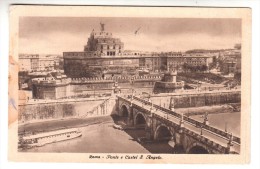 Italie - Roma - Ponte E Castel S. Angelo - Castel Sant'Angelo