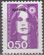 Mayotte 1997 Yvert 34 Neuf ** Cote (2015) 0.20 Euro Marianne De Briat - Ungebraucht