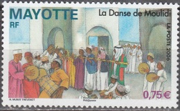 Mayotte 2006 Yvert 192 Neuf ** Cote (2015) 3.00 Euro Danse De La Moulidi - Ungebraucht