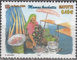 Mayotte 2004 Yvert 168 Neuf ** Cote (2015) 2.00 Euro Mamas Brochettis - Unused Stamps