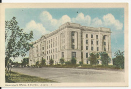 ALBERTA  GOVERNMENT OFFICES EDMONTON CARTE NEUVE BON ETAT - Edmonton