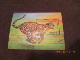 Madagascar Block Mint Never Hinged, Animals, Leopard - Madagaskar (1960-...)