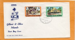 Gilbert Elice Island 1971 FDC - Isole Gilbert Ed Ellice (...-1979)