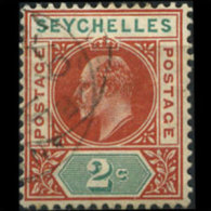 SEYCHELLES 1906 - Scott# 52 King 2c Used No Gum(XW021) - Seychellen (1976-...)