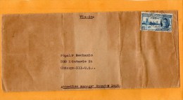British Guiana Old Cover Mailed To USA - British Guiana (...-1966)