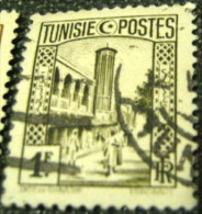 Tunisia 1931 Mosque In Tunis 1f - Used - Used Stamps