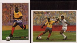 NICARAGUA WORLD CUP USA Sc 2043-2044 MNH 1994 - 1994 – Estados Unidos