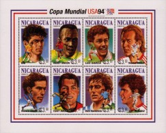 NICARAGUA WORLD CUP USA ´94 Sc 2042 MNH - 1994 – Vereinigte Staaten
