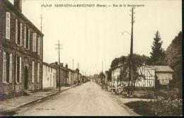 SAINT REMY En BOUZEMONT - Rue De Gendarmerie Velo Bike Police Um 1910 - Saint Remy En Bouzemont