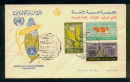 EGYPT / 1963 / PALESTINE / GAZA  / UN / FAO / FREEDOM FROM HUNGER / FDC - Palestine