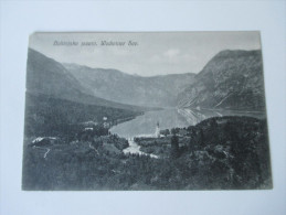 AK Österreich / Bosnien-Herzegowina. 1909. Bohinjsko Jezero. Wocheiner See. Panorama. Fotogr. A. Vengar - Bosnie-Herzegovine