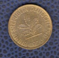 Allemagne 1976 Pièce De Monnaie Coin 10 Pfennig - 10 Pfennig