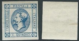 1863 REGNO EFFIGIE 15 CENT I TIPO MH * - T67 - Neufs