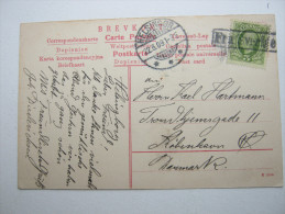 1909, Karte Aus Helsingör - Covers & Documents