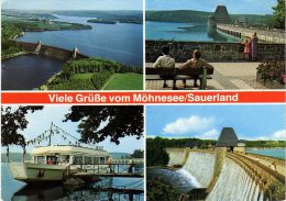 Möhnesee - Mehrbildkarte 4 - Möhnetalsperre