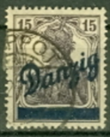 Danzig Mi. 22 Gest. Germania - Used