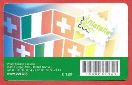 TESSERA FILATELICA ITALIA - 2009 - Camera Di Commercio Italiana Per La Svizzera - Philatelic Cards