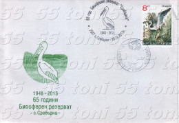 Bulgarie / Bulgaria 2013  21st Philatelic Exhibition Silver Reserve Birds Pelican - Pelikane