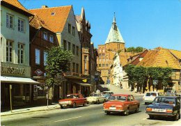 Mölln - Marktstraße Mit Sankt Nicolaikirche - Moelln