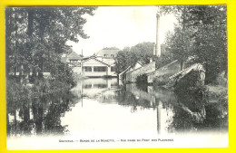 BORDS DE LA NONETTE - VUE PRISE DU PONT DES PLANCHES = GOUVIEUX Dos Non Divisé Dep 60 Oise PÊCHE 1439 - Gouvieux