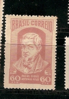 Brazil ** & Padre Diogo Feijó 1952 (521) - Unused Stamps