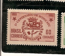 Brazil ** &  Centenário Da Cidade De Botucatu 1855-1955 (603) - Nuevos