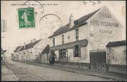 95 . SURVILLIERS . Rue De La Gare - Hotel - Tabac - L Landry - Survilliers