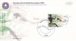 Deutschland 2000 Markenheft Für Den Sport Athletics Wettkampf - Summer 2000: Sydney
