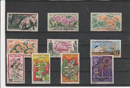 CONGO - POSTE AERIENNE N° 1 A 10 OBLITERE  -COTE 26,70 € - Used Stamps