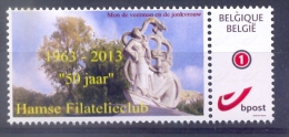 Belgie -  2013 - ** Duostamp - Hamse Filatelieclub - Mon De Veerman En De Jonkvrouw ** - Neufs